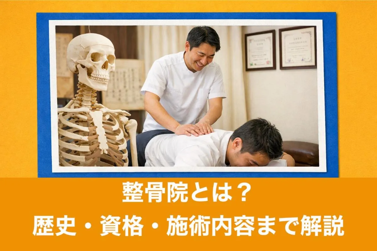 整骨院とは？歴史・資格・施術内容まで解説